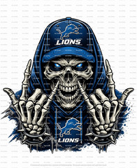 Detroit Lions Decal Sticker Car Truck Wall Mirror Phone Tumbler Bumper Window