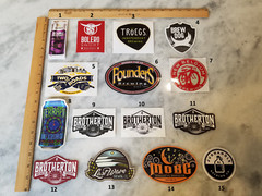 Craft Beer Brewery Stickers – YOU CHOOSE LARGE VARIETY