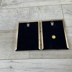 Silvertone Double Picture Frame