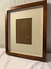 Pottery Barn Wood Gallery Picture Frame 13×11 Picture 4.75 X 6.75 Wood Thailand