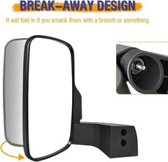 Polaris Ranger Mirrors Door Mounted, Ranger Northstar Side View Mirrors Compatib