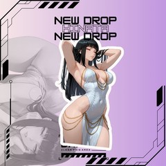Hinata | Naruto | Anime Waifu Sticker Decal