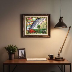 The Flammarion Engraving 1888 Firmament Dome Flat Earth Wall Art Poster Print