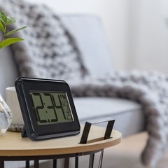 4 pack 4.90″ Digital Table & Wall Clock W/ 12-Hour Display & Alarm New