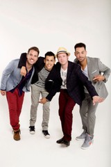 Otown Group Pose Music Band Painting Print Wall Art Home Decor – POSTER 20×30