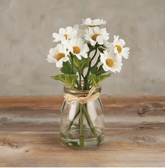 Primitives by Kathy 115054 White Daisies Vase Floral pic Home Decor