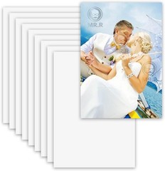 10 Pieces 8×12 inch Sublimation Blanks Aluminum Metal Board Glossy Pure White…