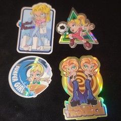 2003 Y2k Girl. ODM Brand Import Collection. vending Machine Sticker
