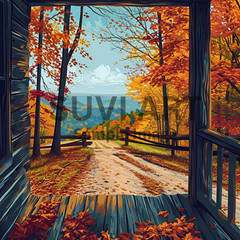Digital Image Picture Wall art nature scenery for living and bed room A-159