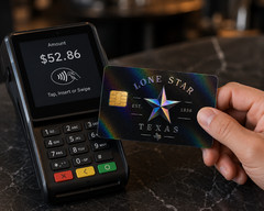 Lone Star Texas Credit Card Skin Minimalist Debit Card Sticker