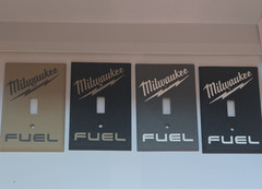 Milwaukee Light Switch Plate Bundle.