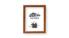US ART Frames .75″ Distressed Oak Picture Frame 3″ to 11″ – Set of four