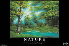 Nature – Bob Ross Poster 36in x 24in