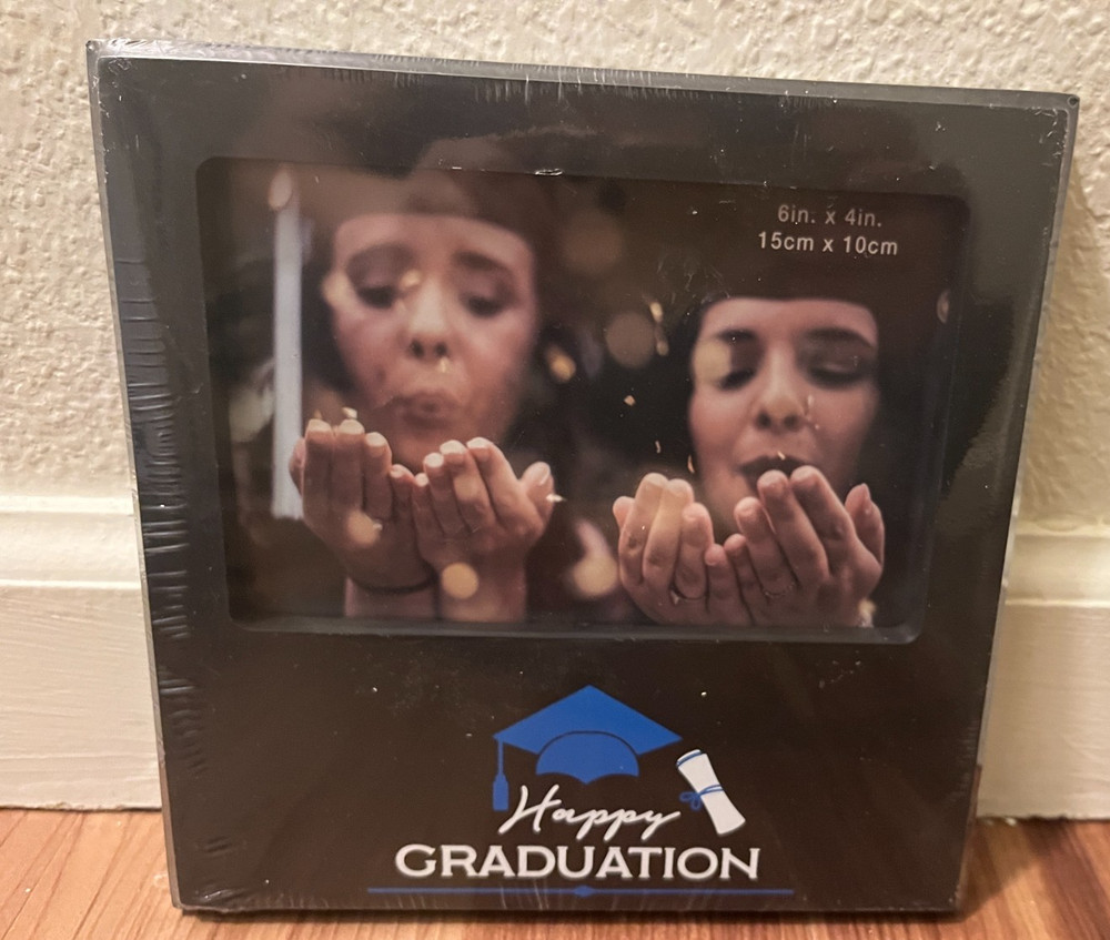 Happy Graduation Graduate Picture Frame 6″X4″ in