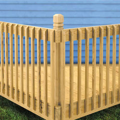 2 In. X 2 In. X 42 In. Wood Pressure-Treated Mitered B2E Baluster (16-Pack)