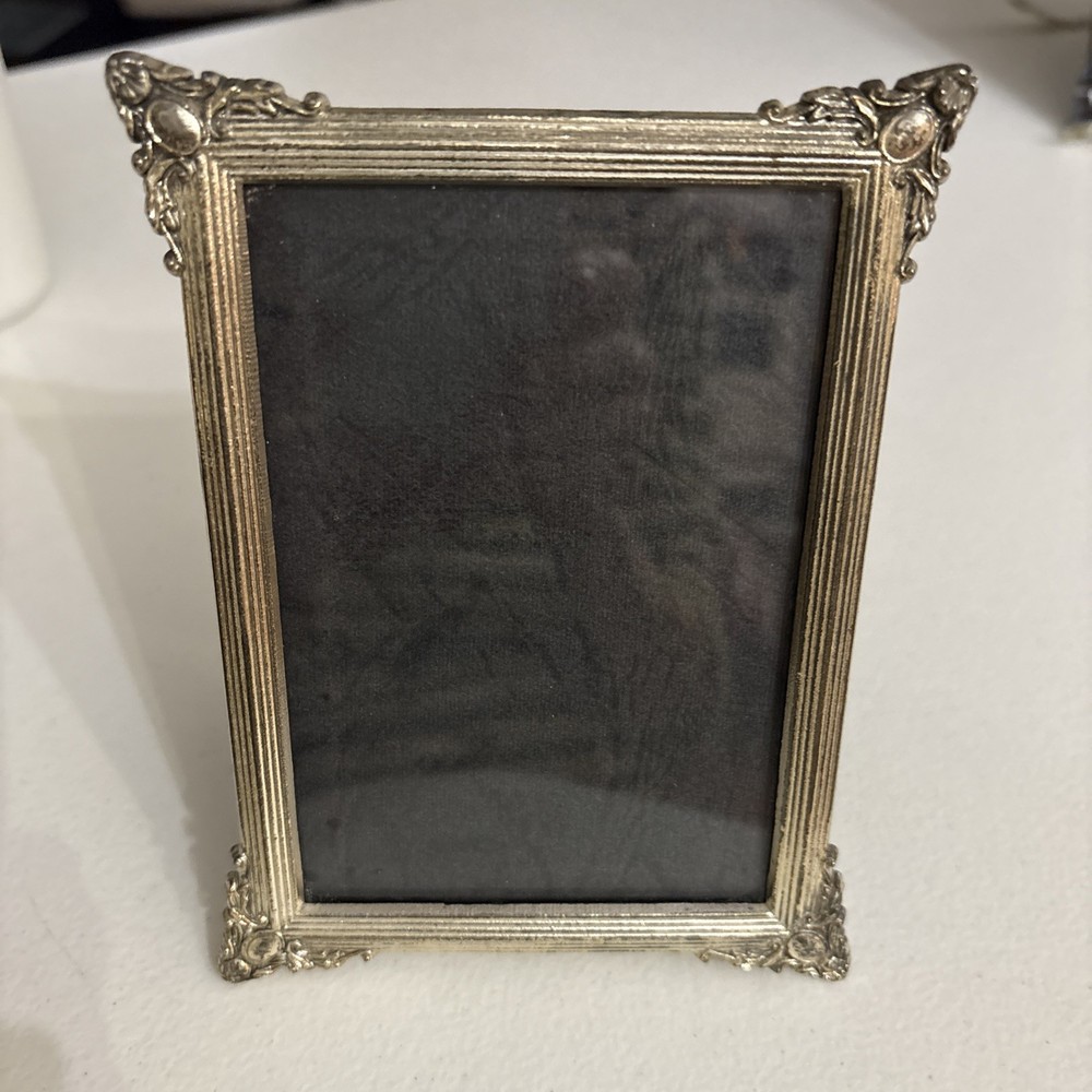 5.5×4” Photo Wall Frame For 4.75×3.25 Photo Vintage Gold/silver Easel Back