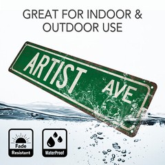 Artist Street Sign Gift for Artist Art Studio Decor Craft Sign 104180021061