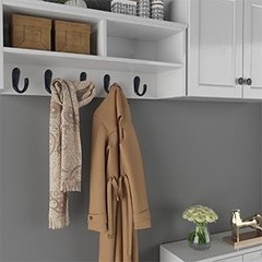 50PCS Coat Hooks Wall Mounted Single Prong Robe Hook for Hanging Towel Hooks
