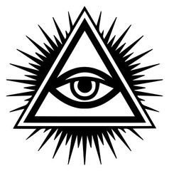 EYE OF PROVIDENCE Vinyl Decal Sticker – All-Seeing Eye of God – Illuminati