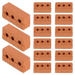 50pcs Miniature Brick Models Tiny Bricks Diorama Materials Simulation Brick