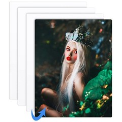 Sublimation Metal Photo Blanks 11 x 14 Inch 0.45mm Thick 11 x 14 Inch, White