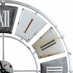Sorbus Wall Clock, Centurion Roman Numeral Hands, Vintage Industrial Rustic…