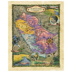 Wisconsin Mississippi River Driftless Region Historic Map Artwork Wall Art Print