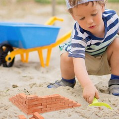 100pcs Mini Bricks Landscaping Miniature Bricks Models Small Bricks for Crafts