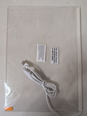 Clear LED USB Powered Rectangle Message Board Modern Acrylic Plastic