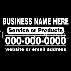 CUSTOM VINYL DECAL STICKER CALCOMANIA SIGN BUSINESS TRUCK CAR DOOR WINDOW