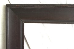 ANTIQUE FITS 8 X10 VICTORIAN PICTURE FRAME LEMON GOLD GILT ORNATE WOOD PRIMITIVE