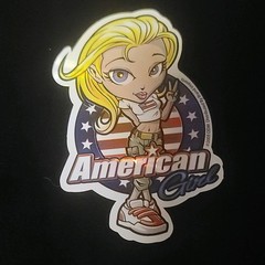 2003 Y2k Girl. ODM Brand Import Collection. vending Machine Sticker