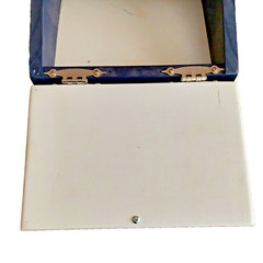 U.S. Mail Wooden Mail Holder With Opening Hutch Door «Custom Made» USA Colors