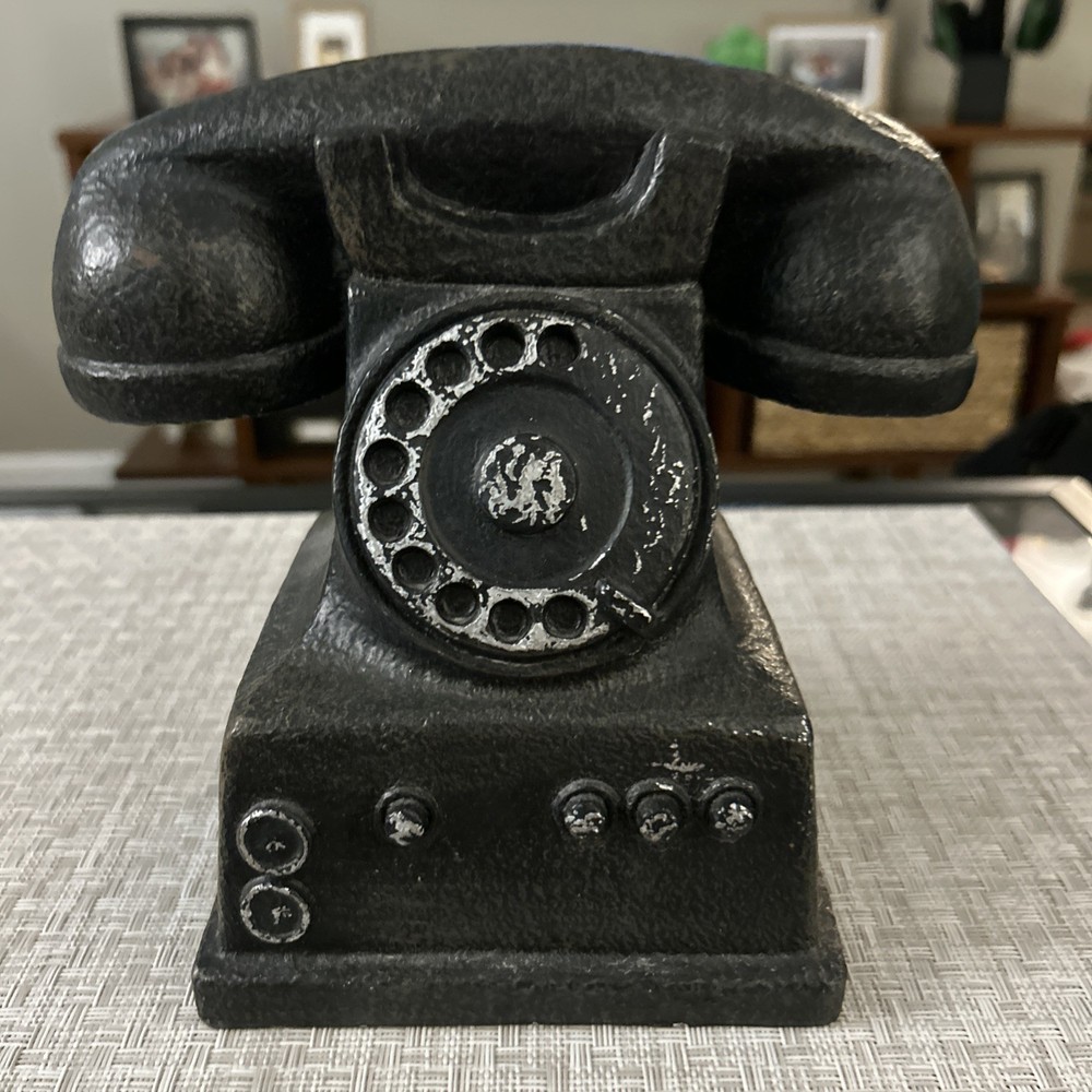 Privilege International 66723 Ceramic Rotary Phone – Vintage Decor & Collectible