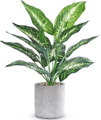 Plantas Artificiales 16 Pulg Tropical Falsas Interior Escritorio Hogar Oficina