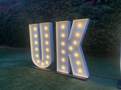 Extra Large Marquee Letters 5ft Tall |Giant Light Up Letters and Numbers 5ft 6ft