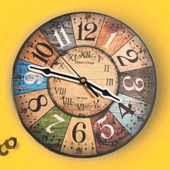 Wall Clock PointersART Small Battery Silent
