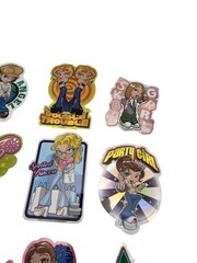 2003 Y2k Girl. ODM Brand Import Collection. vending Machine Sticker