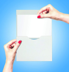 Photo Frame Note Cards for 4″ X 6″ Photos, 50 Pack, Photo Inserts with Envelopes