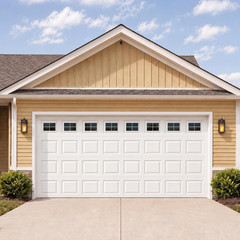Magnetic Garage Door Window Panels – 32PCS Faux Mirror Window Kit for 2 Car Gara