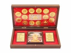 Hindu Jain God Lord Mahaveer Swami Photo Frame with Jain Symbols Gift Showpiece