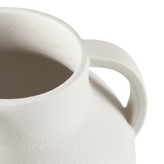 Better Homes & Gardens 9.8″ White Handled Ceramic Vase