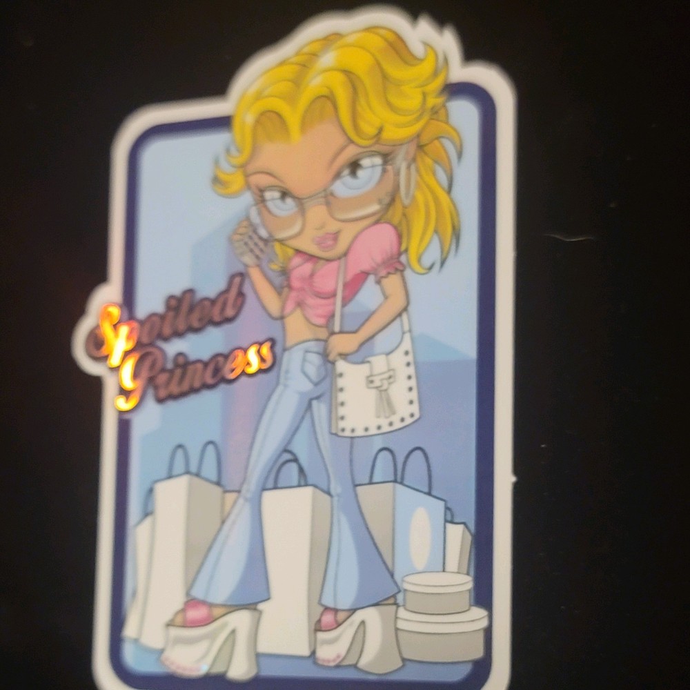 2003 Y2k Girl. ODM Brand Import Collection. vending Machine Sticker