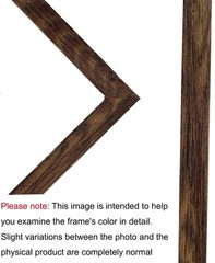 11×14 Picture Frame Rustic Brown, Display Pictures 8×10 with Mat or 11×14 wit…