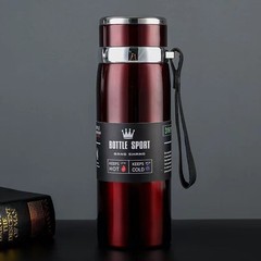 1L Vacuum Insulated Water Bottle – Stainless Steel Thermos for Water, Tea & Coff