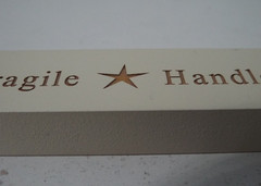P. Graham Dunn «Life Is Fragile ☆ Handle With Prayer» 6×1″ Mini Wood Sign