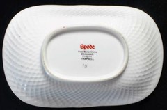 Spode TRAPNELL Small Basket Bone China Medallion in Center F1427 GREAT CONDITION