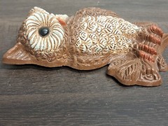 VTG Retro White Brn Owl Set Wall Plaque Foam Kitch Multi Styles Colors Listed