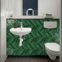 Herringbone Tile Peel and Stick Backsplash,10 Sheet Thicker Stick on Backspla…