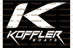 Koffler Boats – Outdoor Sports – Car/SUV/Truck Vinyl Die-Cut Peel N’ Stick Decal